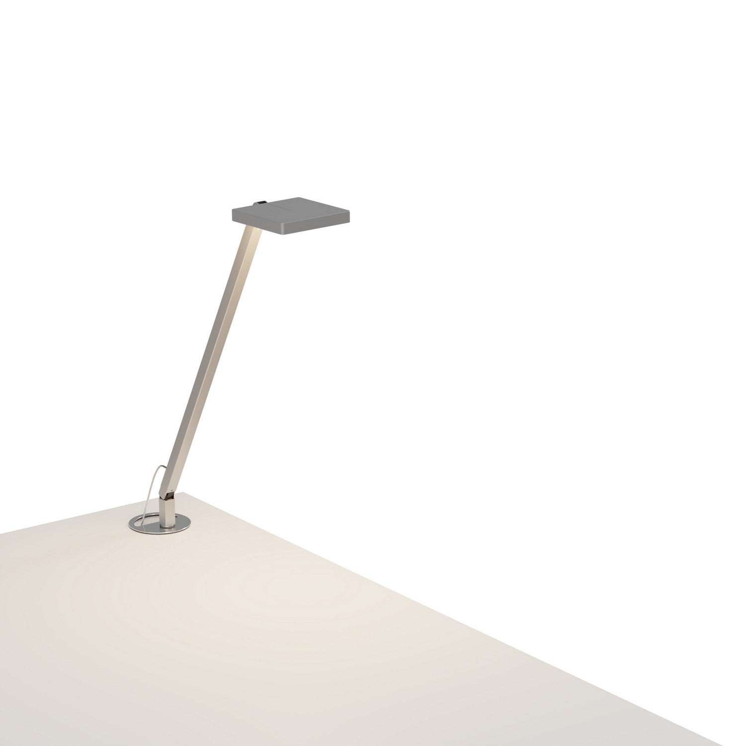 Koncept - FCD-1-SIL-GRM - LED Desk Lamp - Focaccia - Silver