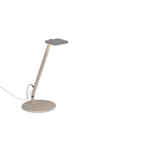 Koncept - FCD-1-SIL-QCB - LED Desk Lamp - Focaccia - Silver