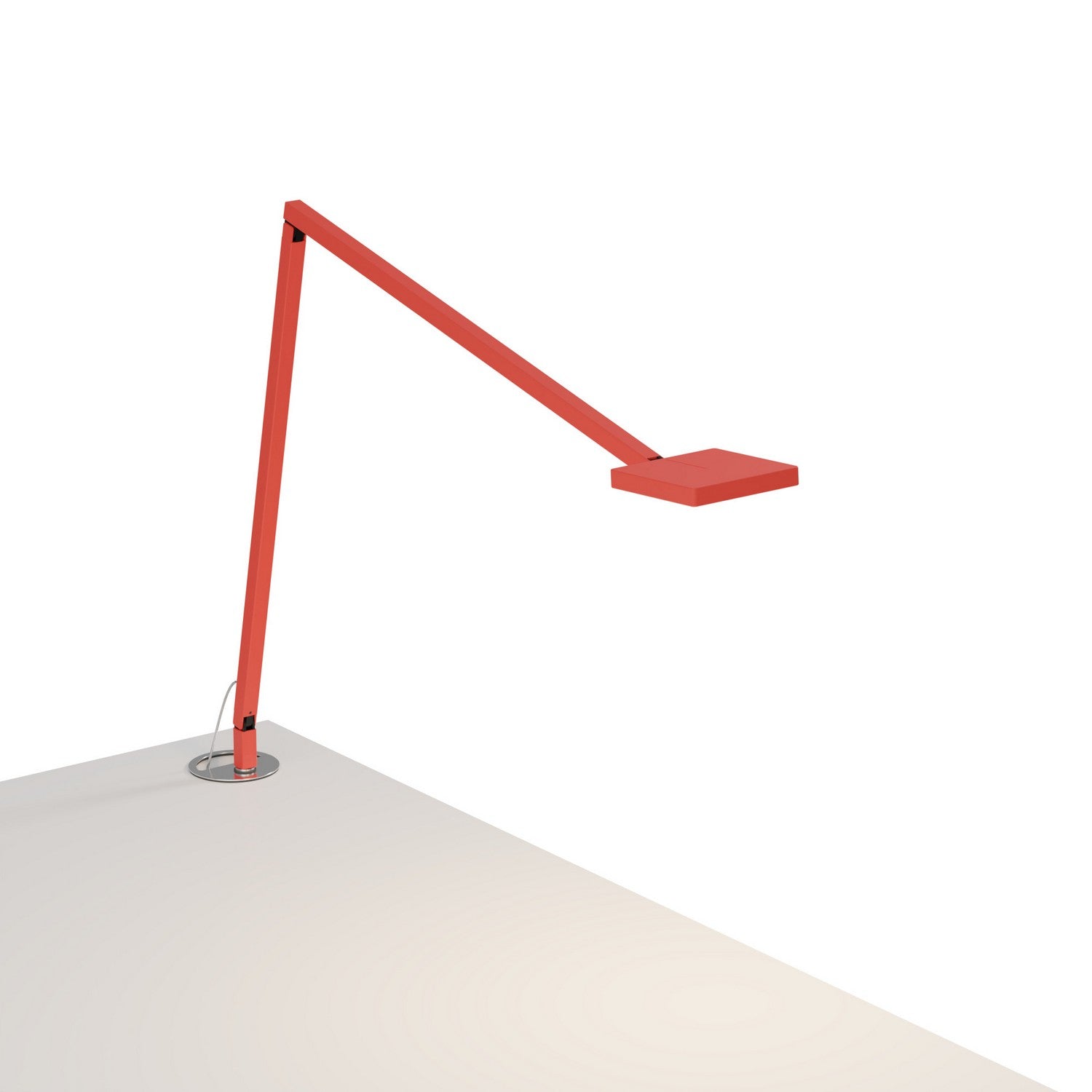 Koncept - FCD-2-MFR-GRM - LED Desk Lamp - Focaccia - Matte Fire Red