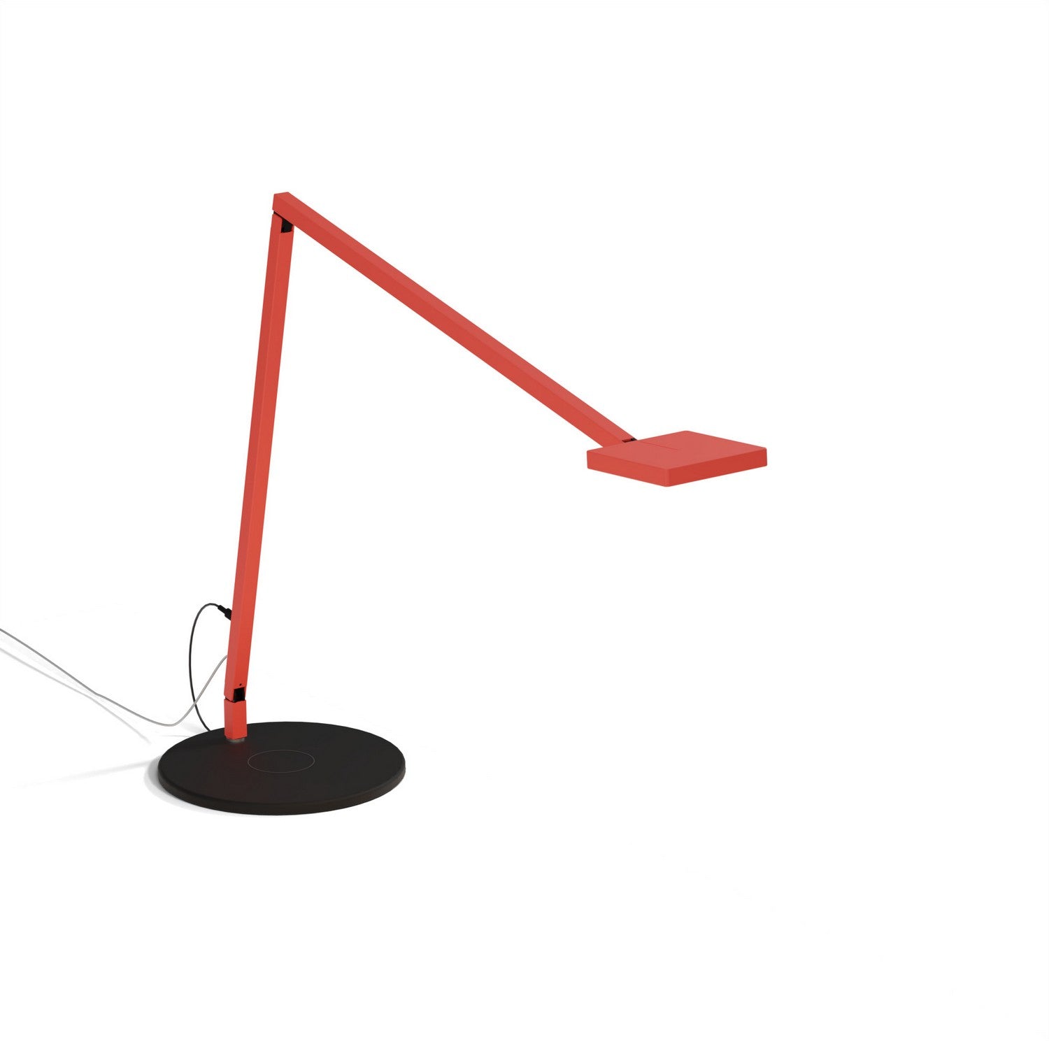 Koncept - FCD-2-MFR-QCB - LED Desk Lamp - Focaccia - Matte Fire Red