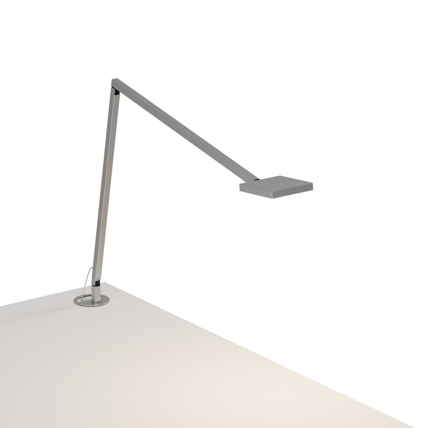 Koncept - FCD-2-SIL-GRM - LED Desk Lamp - Focaccia - Silver