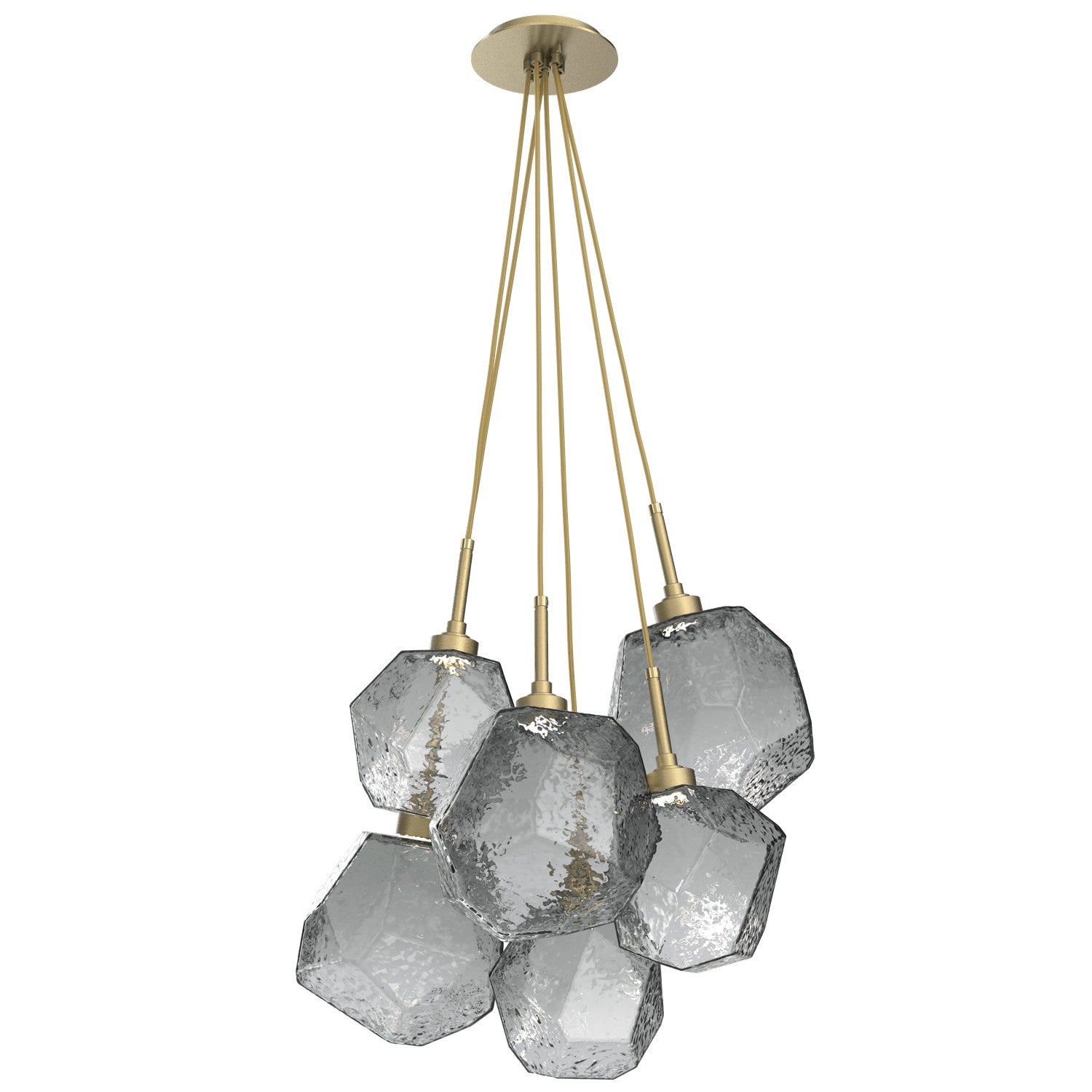 Hammerton Studio - CHB0039-0F-GB-S-C01-L1 - LED Cluster - Gem - Gilded Brass