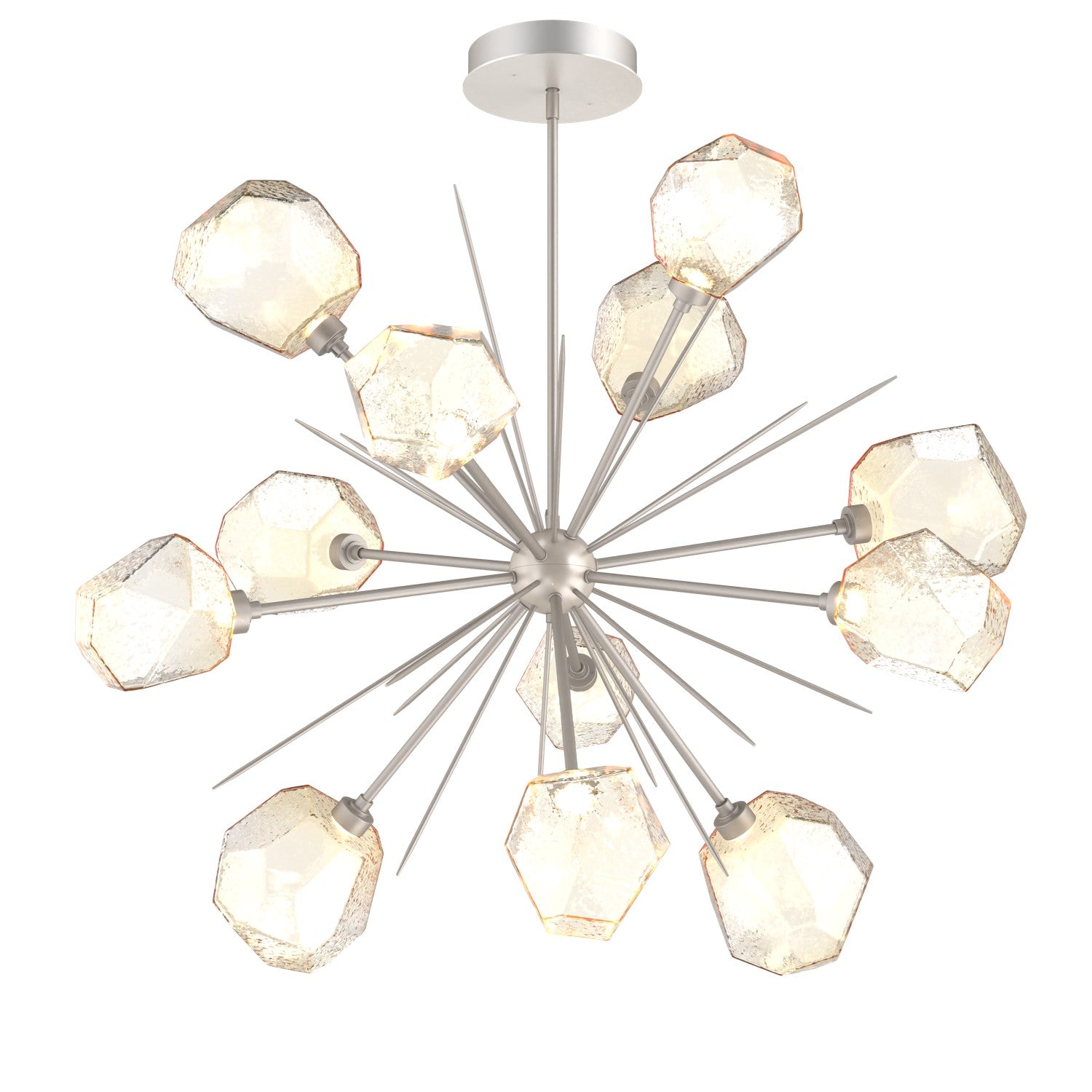 Hammerton Studio - CHB0039-0H-BS-A-001-L1 - LED Starburst - Gem - Beige Silver