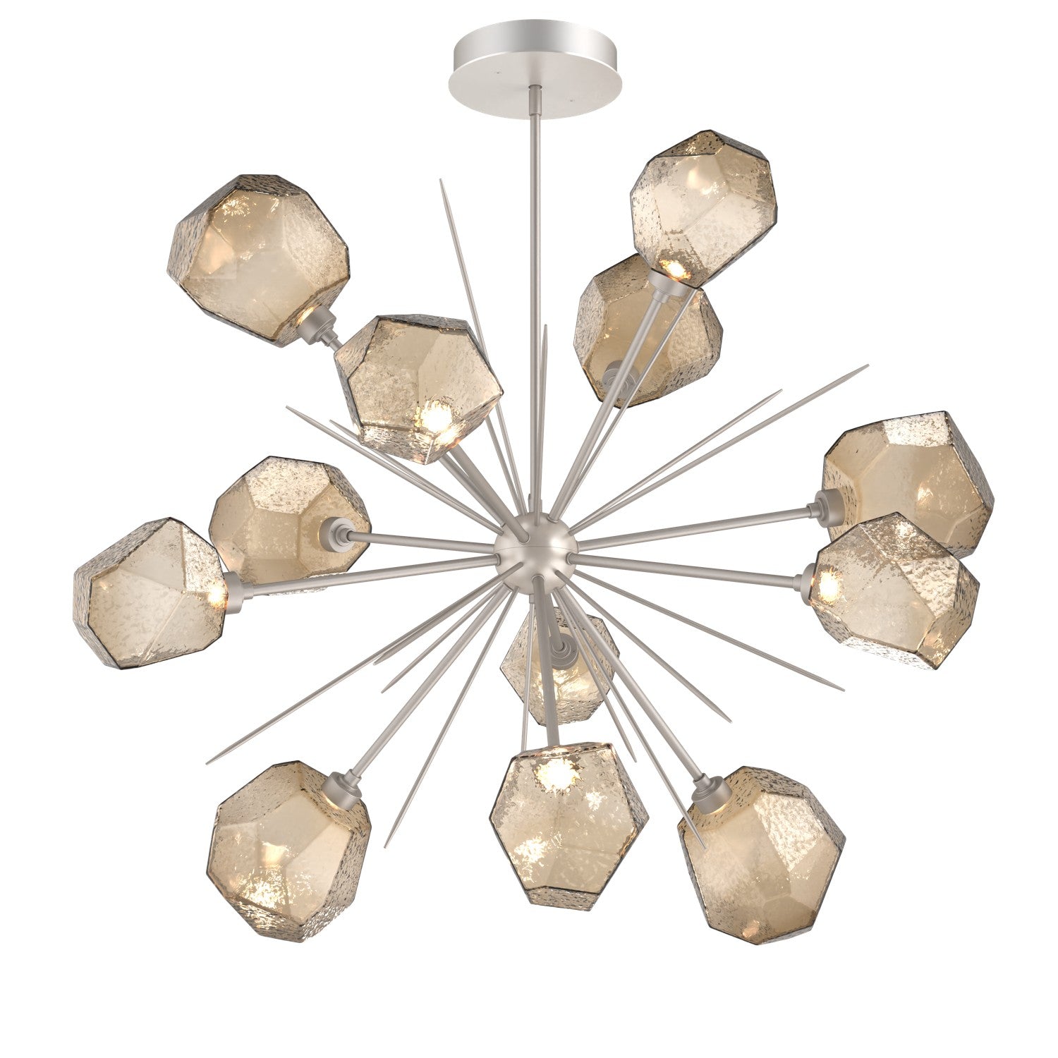 Hammerton Studio - CHB0039-0H-BS-B-001-L1 - LED Starburst - Gem - Beige Silver