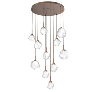 Hammerton Studio - CHB0039-11-BB-C-C01-L3 - LED Pendant - Gem - Burnished Bronze