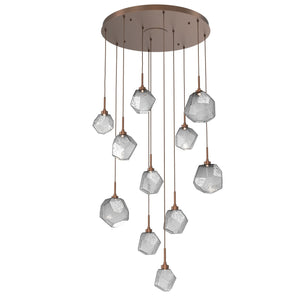 Hammerton Studio - CHB0039-11-BB-S-C01-L1 - LED Pendant - Gem - Burnished Bronze