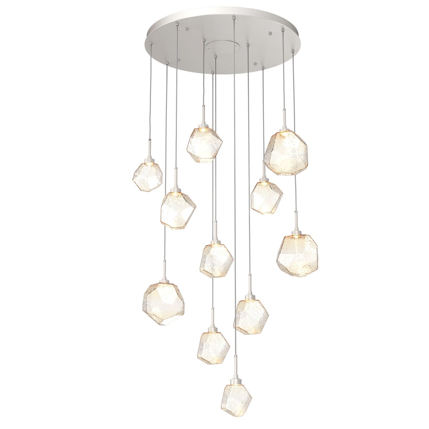 Hammerton Studio - CHB0039-11-BS-A-C01-L1 - LED Pendant - Gem - Beige Silver