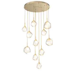 Hammerton Studio - CHB0039-11-GB-A-C01-L1 - LED Pendant - Gem - Gilded Brass