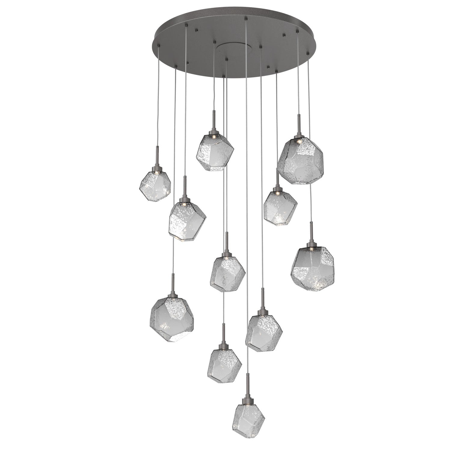 Hammerton Studio - CHB0039-11-GP-S-C01-L1 - LED Pendant - Gem - Graphite