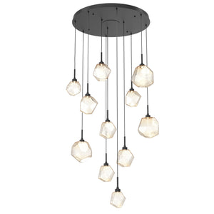 Hammerton Studio - CHB0039-11-MB-A-C01-L1 - LED Pendant - Gem - Matte Black