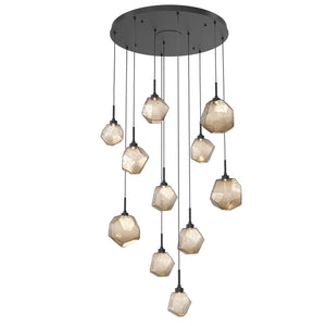 Hammerton Studio - CHB0039-11-MB-B-C01-L3 - LED Pendant - Gem - Matte Black