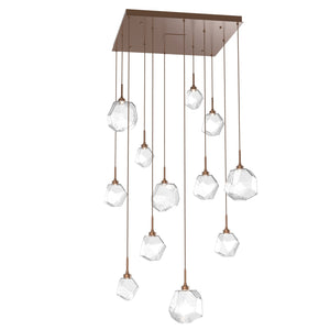 Hammerton Studio - CHB0039-12-BB-C-C01-L1 - LED Pendant - Gem - Burnished Bronze