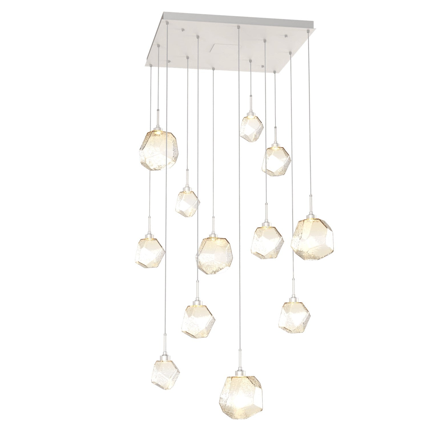 Hammerton Studio - CHB0039-12-BS-A-C01-L1 - LED Pendant - Gem - Beige Silver