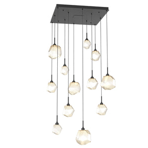 Hammerton Studio - CHB0039-12-MB-A-C01-L1 - LED Pendant - Gem - Matte Black