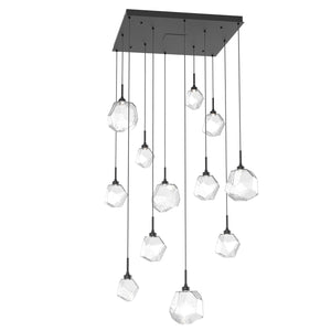 Hammerton Studio - CHB0039-12-MB-C-C01-L1 - LED Pendant - Gem - Matte Black