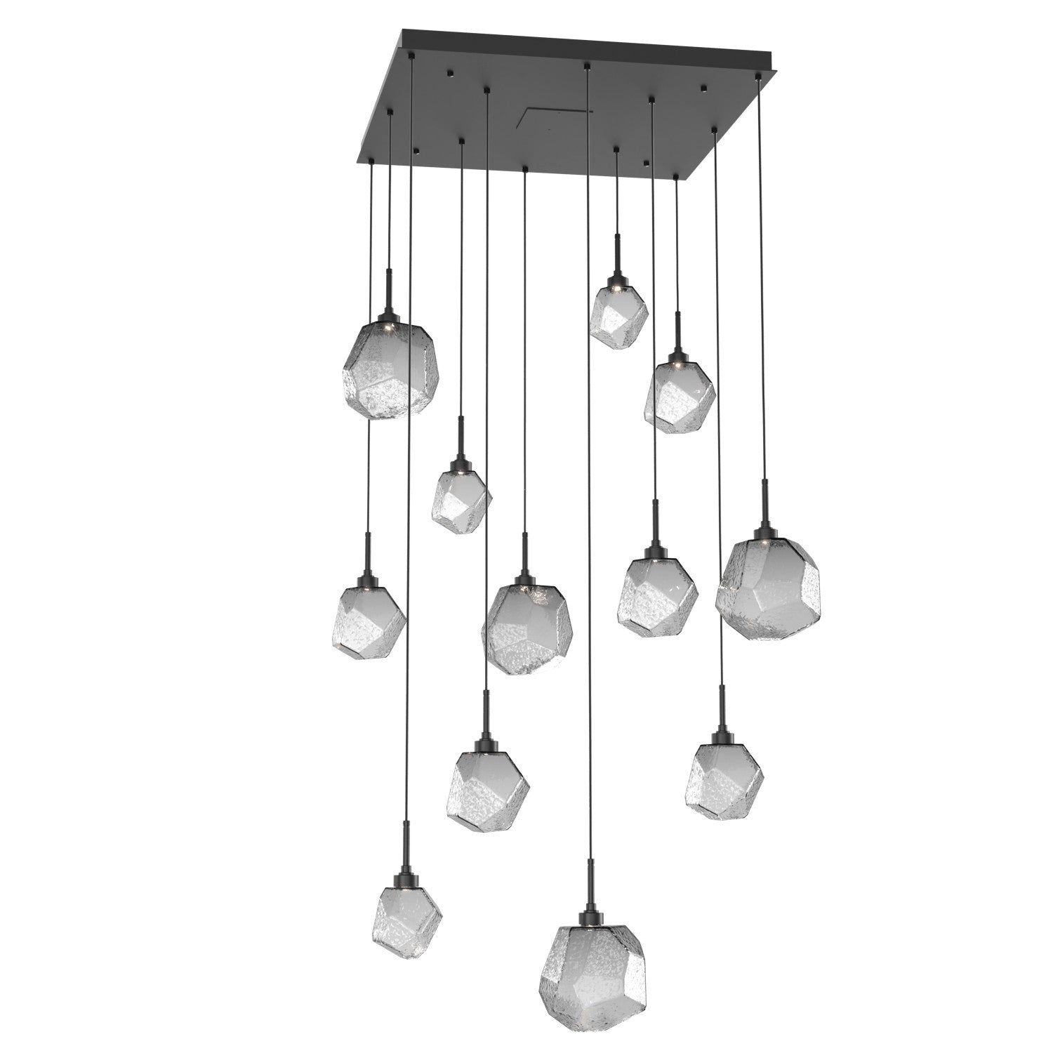 Hammerton Studio - CHB0039-12-MB-S-C01-L1 - LED Pendant - Gem - Matte Black