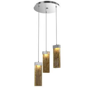 Hammerton Studio - CHB0042-03-CS-BG-C01-L1 - LED Pendant - Parallel - Classic Silver