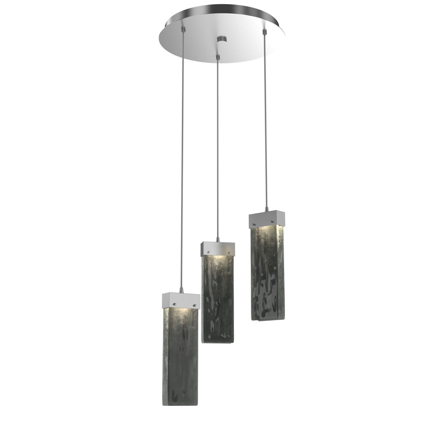 Hammerton Studio - CHB0042-03-CS-SG-C01-L1 - LED Pendant - Parallel - Classic Silver