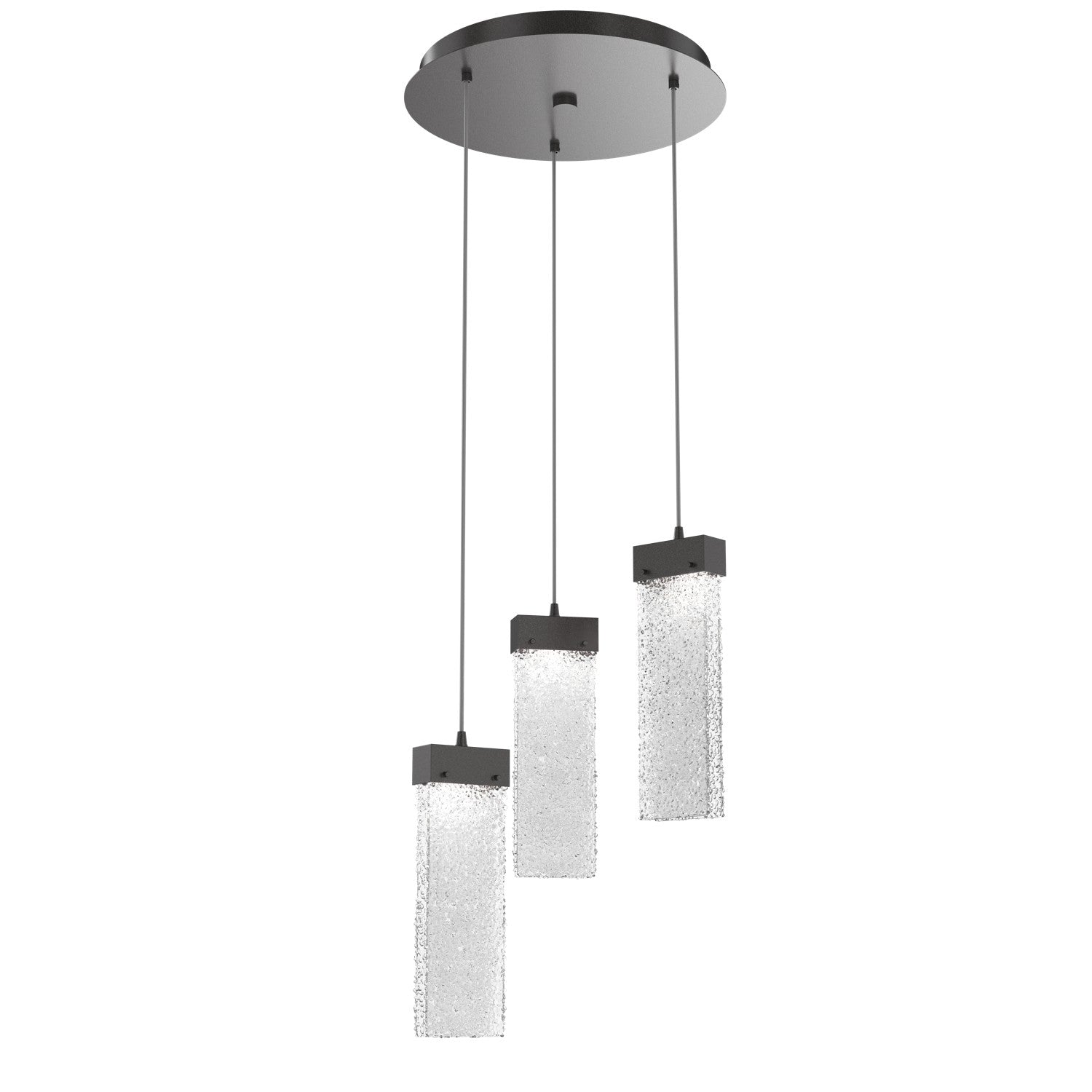 Hammerton Studio - CHB0042-03-GP-CR-C01-L1 - LED Pendant - Parallel - Graphite