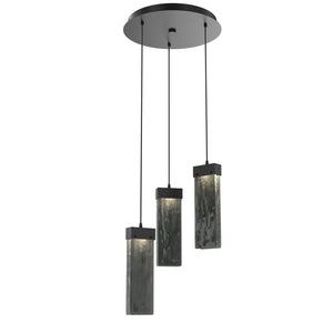 Hammerton Studio - CHB0042-03-MB-SG-C01-L1 - LED Pendant - Parallel - Matte Black