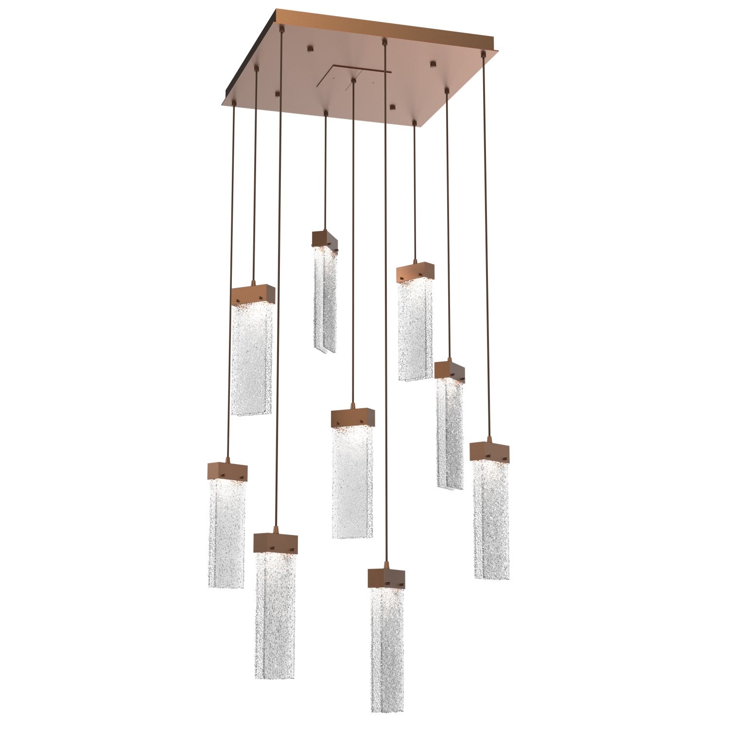 Hammerton Studio - CHB0042-09-BB-CR-C01-L1 - LED Pendant - Parallel - Burnished Bronze