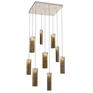 Hammerton Studio - CHB0042-09-BS-BG-C01-L1 - LED Pendant - Parallel - Beige Silver