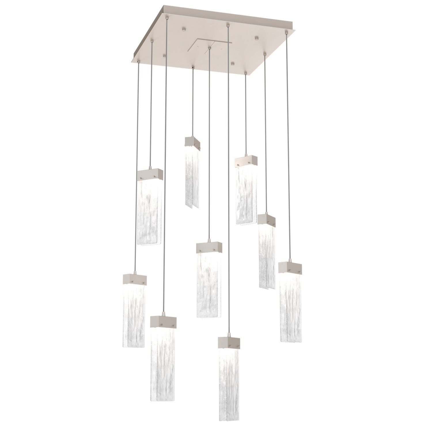 Hammerton Studio - CHB0042-09-BS-CG-C01-L1 - LED Pendant - Parallel - Beige Silver