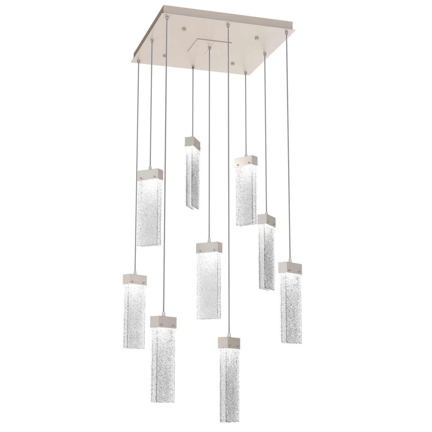 Hammerton Studio - CHB0042-09-BS-CR-C01-L1 - LED Pendant - Parallel - Beige Silver