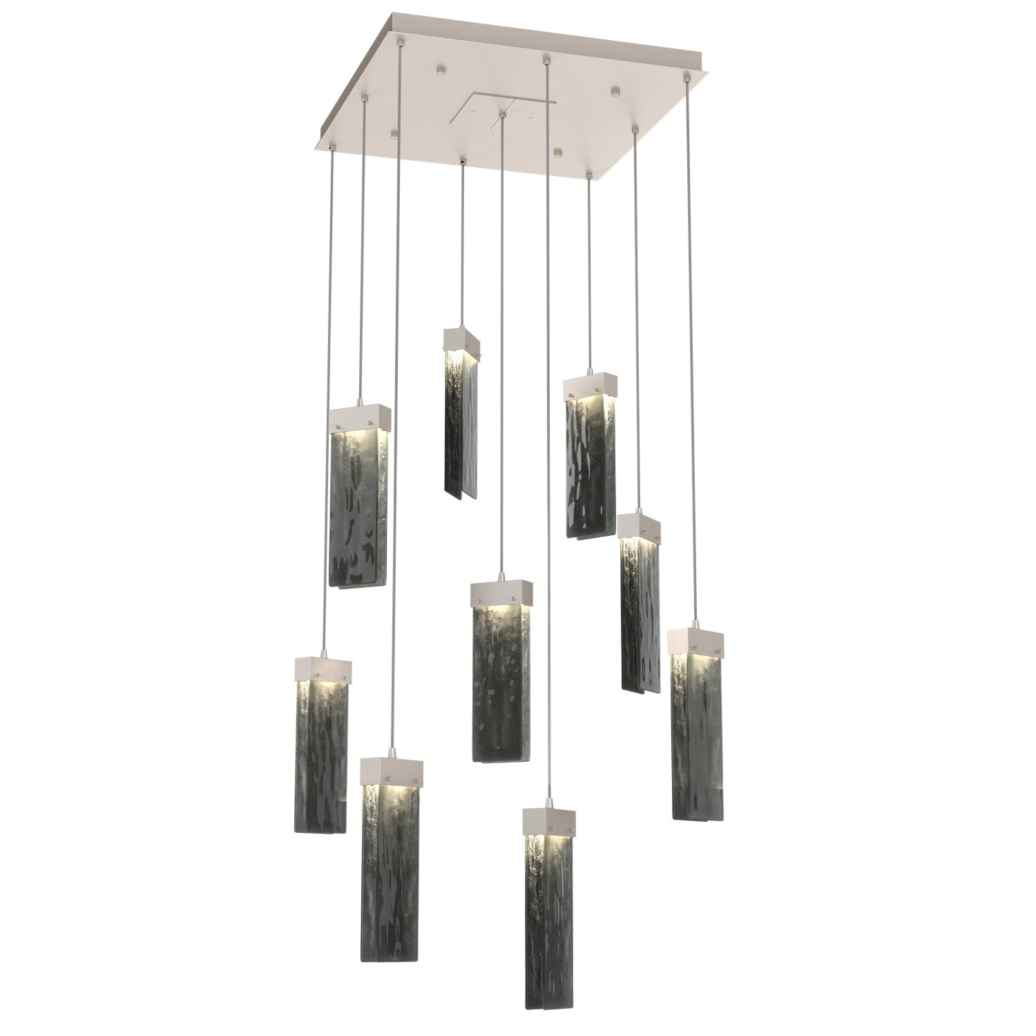 Hammerton Studio - CHB0042-09-BS-SG-C01-L3 - LED Pendant - Parallel - Beige Silver