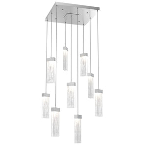 Hammerton Studio - CHB0042-09-CS-CG-C01-L1 - LED Pendant - Parallel - Classic Silver