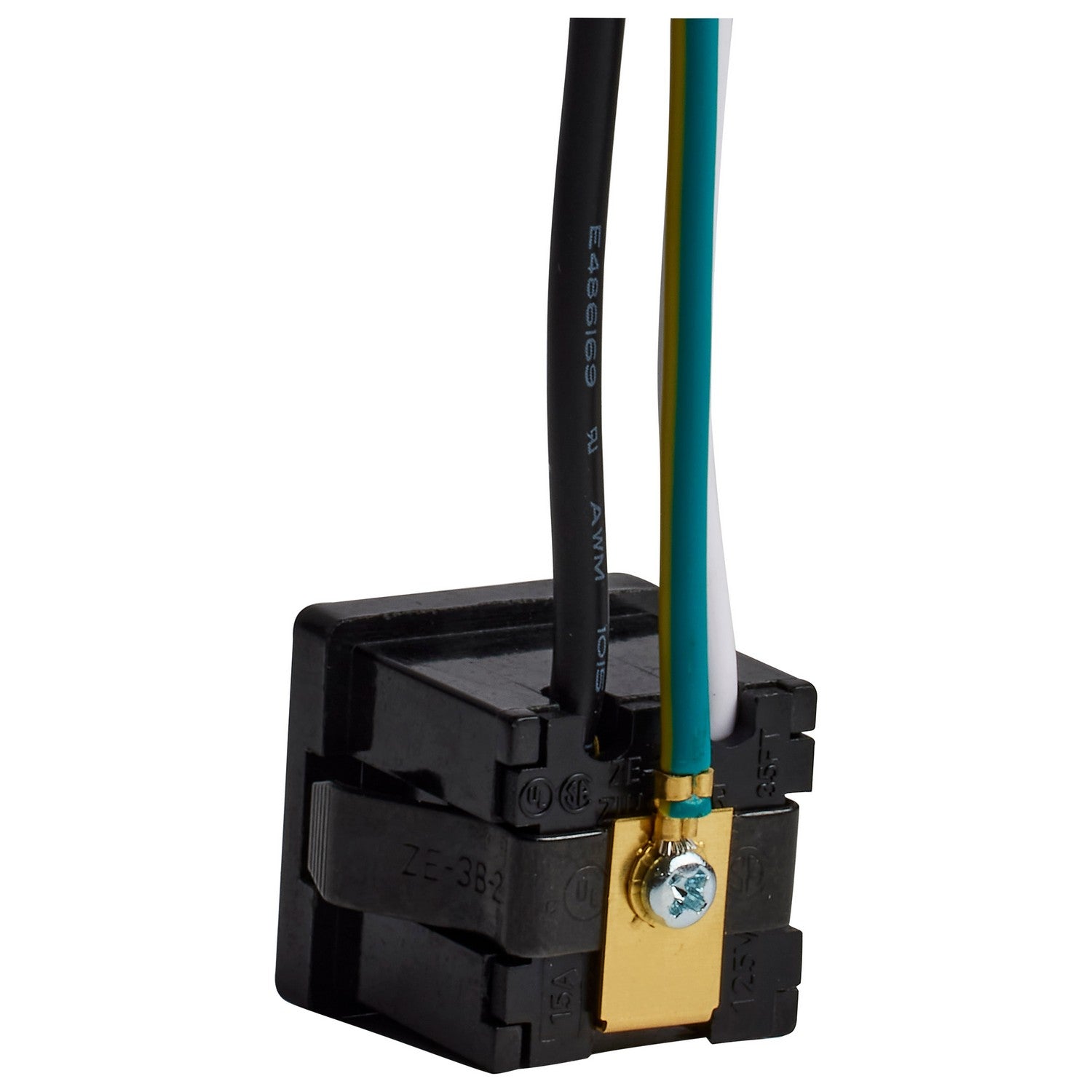 Satco - 80-2828 - Ground Lead - Black