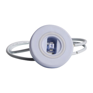 Satco - 80-2830 - Recessed Double Contact Lampholder - White