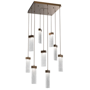 Hammerton Studio - CHB0042-09-FB-CR-C01-L1 - LED Pendant - Parallel - Flat Bronze