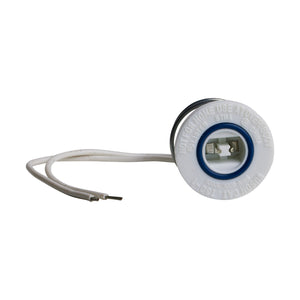 Satco - 80-2831 - Recessed Double Contact Lampholder - White
