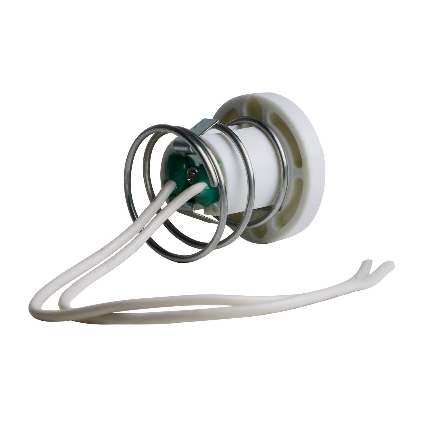 Satco - 80-2831 - Recessed Double Contact Lampholder - White
