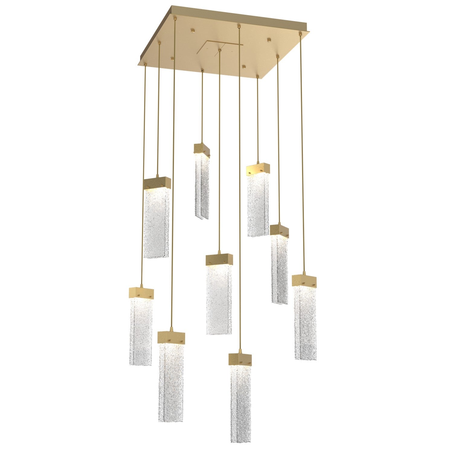 Hammerton Studio - CHB0042-09-GB-CR-C01-L1 - LED Pendant - Parallel - Gilded Brass