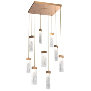 Hammerton Studio - CHB0042-09-NB-CG-C01-L1 - LED Pendant - Parallel - Novel Brass