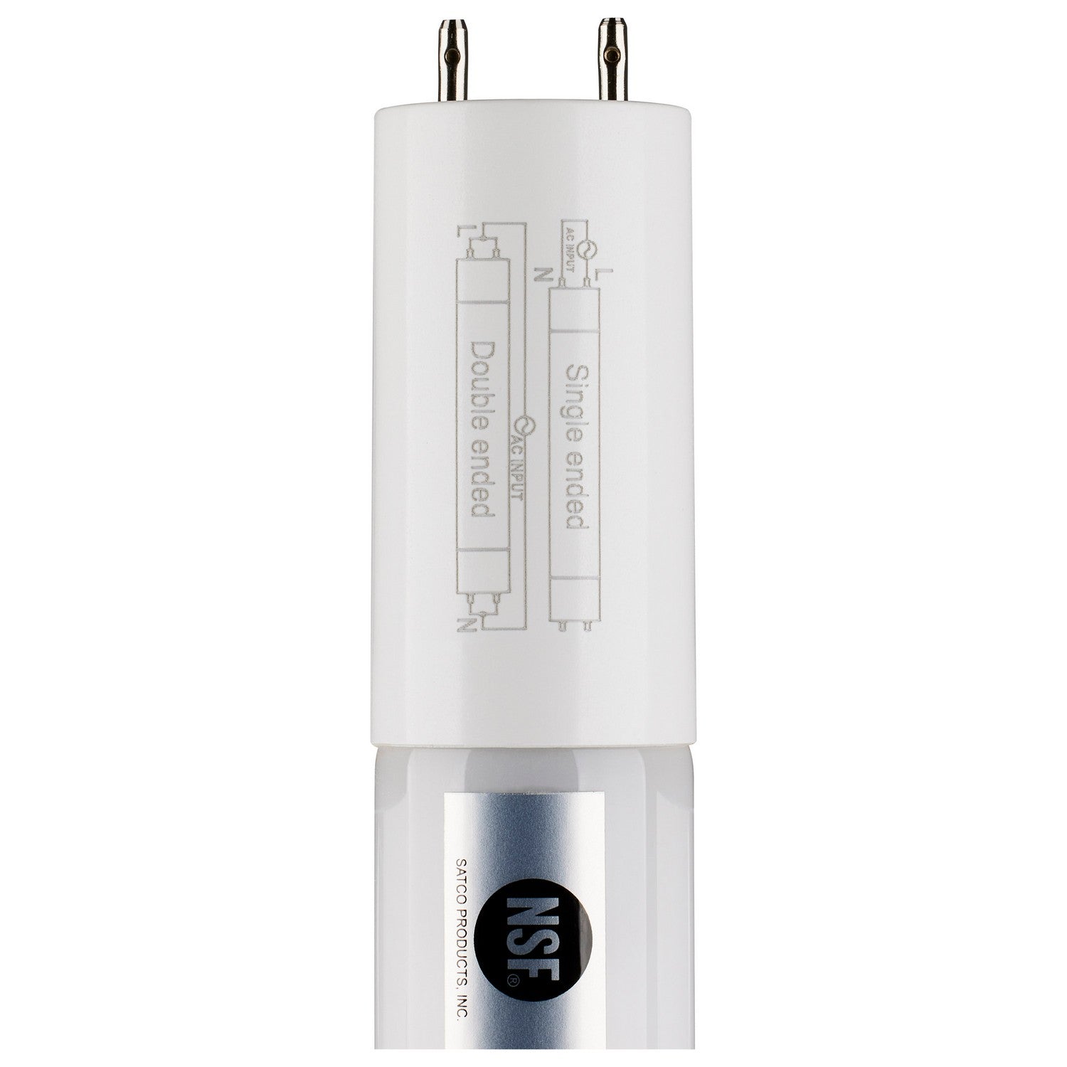 Satco - S11744 - Light Bulb - Gloss White