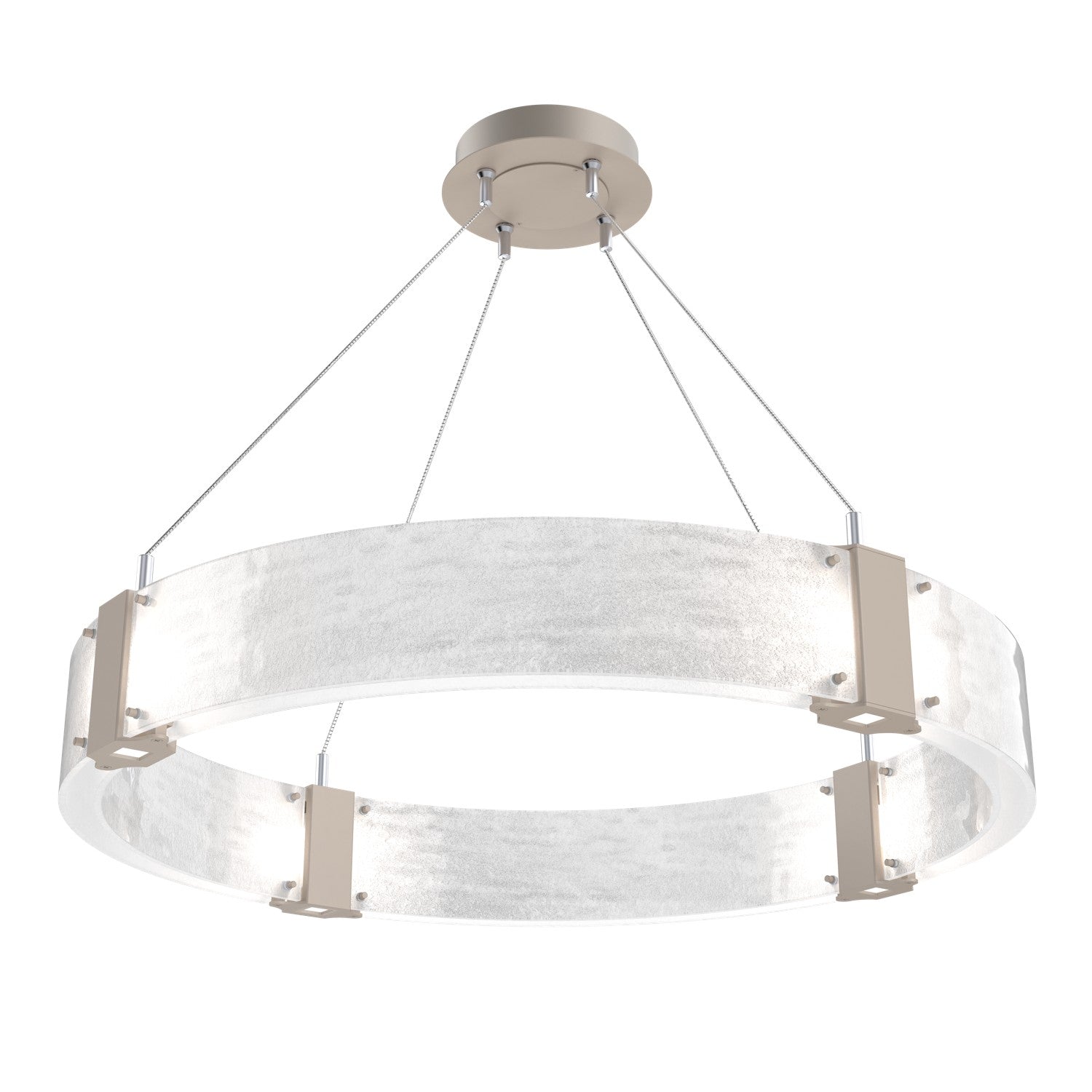 Hammerton Studio - CHB0042-33-BS-CG-CA1-L1 - LED Chandelier - Parallel - Beige Silver