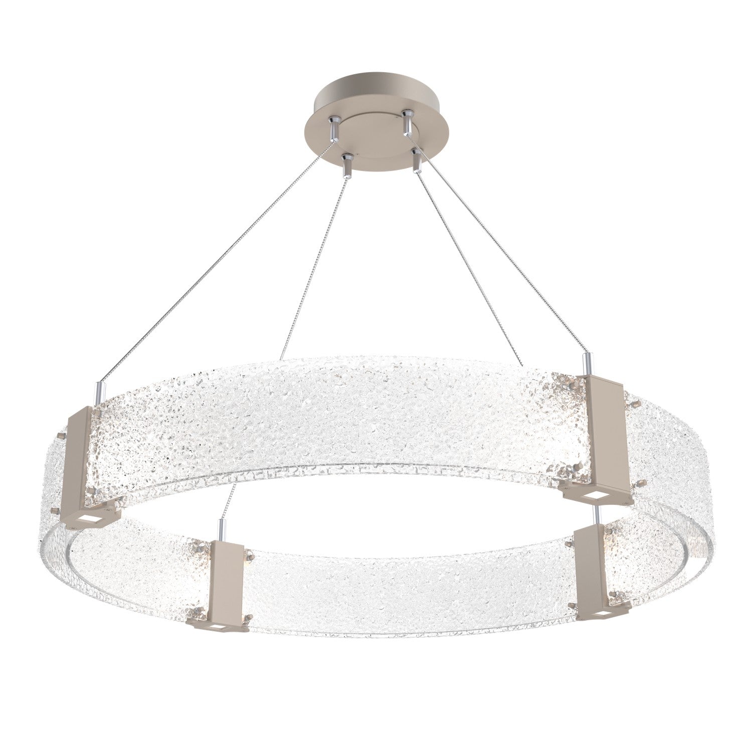 Hammerton Studio - CHB0042-33-BS-CR-CA1-L1 - LED Chandelier - Parallel - Beige Silver