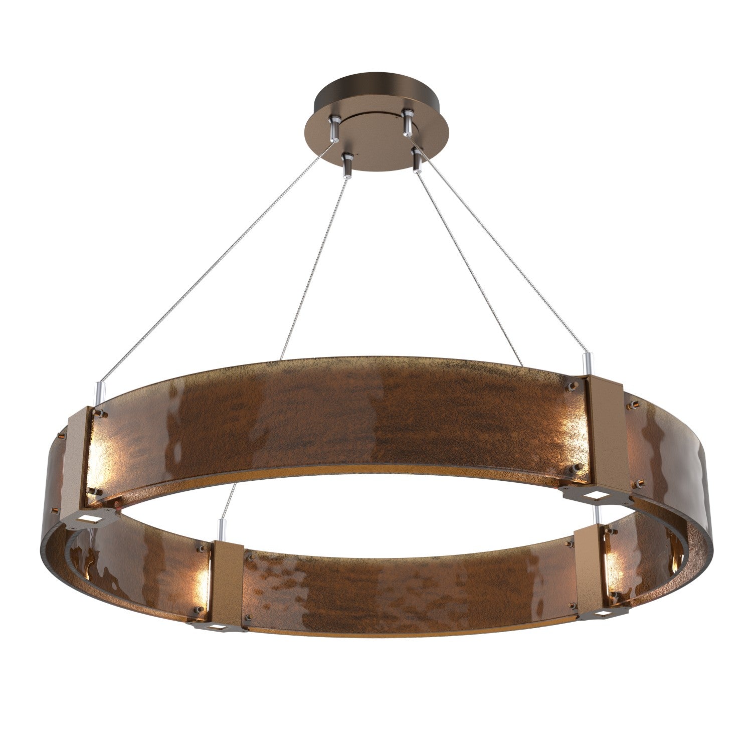 Hammerton Studio - CHB0042-33-FB-BG-CA1-L1 - LED Chandelier - Parallel - Flat Bronze