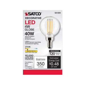 Satco - S21204 - Light Bulb - Clear
