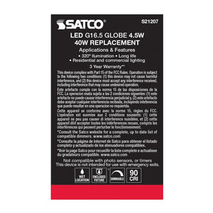 Satco - S21207 - Light Bulb - White