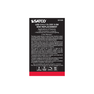 Satco - S21220 - Light Bulb - Clear