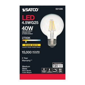 Satco - S21226 - Light Bulb - Clear