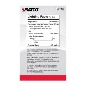 Satco - S21226 - Light Bulb - Clear