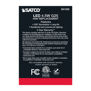 Satco - S21232 - Light Bulb - White