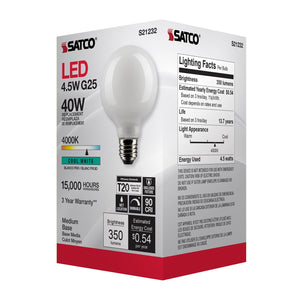 Satco - S21232 - Light Bulb - White
