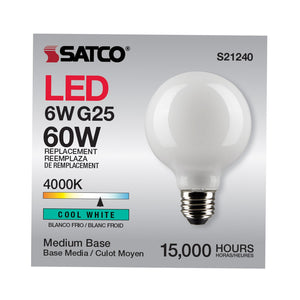 Satco - S21240 - Light Bulb - White