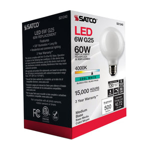 Satco - S21240 - Light Bulb - White